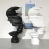Artesanato de Modelo de Quarto Simples Acessórios para Casa Enfeites de Personagem Escultura Arte Abstrata Quarto Sala de Estar Rack de TV Pêndulo