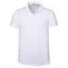 T-shirt de manga curta Cross-Border, camisa polo, logótipo personalizado, macacão de cor sólida, camisa cultural, bordados, grupo de desportos, roupas de classe