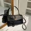 Bolsas Femininas 2026 Novo Estilo Bolsa de Mão de Luxo Bolsa Tote Casual Bolsa de Ombro Versátil Bolsa Transversal de Couro Macio