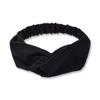 Diadema Tejida de Color Sólido para Mujer 2025 Nuevo Estilo Coreano Deportivo Casual Accesorios para el Cabello Transfronterizos Europeos y Americanos