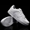Tênis Casual Aj Air Force One Cruzamento Feminino Par Baixo Tamanho 46 Sapatos com Painel de Couro Esportivos Sapatos Brancos Tamanho Grande
