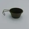 Mini Taza Sierra 40ml Camping al Aire Libre Portátil Acero Inoxidable Taza para Picnic de una Sola Capa Versión Personalizada