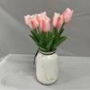 Mini flor de tulipán artificial de PU decoración del hogar flor boda flor falsa estilo ins tulipán suministro directo de fábrica