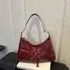 Bolsa Tote Transfronteiriça Estilo Retrô Europeu e Americano Casual para o Dia a Dia Bolsa de Ombro Grande Capacidade Simples Versátil Bolsa Texturizada Feminina