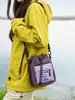 Moda Versátil de Alta Gama de Gran Capacidad para Mujer, Bolso de Mano Cruzado Tipo Cubo