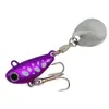 Set de señuelos de pesca con Spinner Vib Compuesto, Crankbait Vibratorio y Señuelo para Pesca en Agua Dulce y Salada