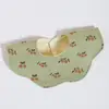 Distribuidor de Baberos Impermeables de Doble Cara de Algodón Puro Tamaño Bebé para Lactantes y Niños Pequeños, Baberos con Forma de Pétalo para Niñas y Niños