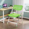 Venta al por mayor de fabricante Silla sencilla con respaldo para el hogar Silla plegable de entrenamiento Silla plegable para conferencias Silla de negociación Silla de comedor para el hogar Taburete