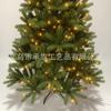 Árvore de Natal Artificial Mista Pepvc Retardante de Chamas Personalizada de Fábrica de 1,8m com Luzes LED e Iluminação Simulada