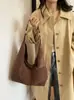 Bolsa de axila retro Melard, grande capacidade, bolsa de ombro em couro macio, novo estilo 2026, super popular, versátil e adequada para o trajeto diário.