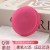 Herramienta de Maquillaje de Belleza en Color Macarrón Rojo Rosa que se Expande al Mojarse, No Absorbe Polvo, Herramienta Especial para Aplicación de Maquillaje, Esponja de Cojín de Aire de Alta Elasticidad