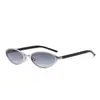 Gafas de Sol Ovaladas Estilo Wang Hedi 2026 Nuevas Elegantes Geniales Protección UV Gafas de Sol de Gama Alta Modernas
