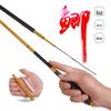 Novo pequeno peixe cruciano requintado Rod 46 luz ajustável fino resistente vara de pesca de carbono sentir confortável vara de pesca de mesa