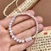Pulsera DIY de Bodhi Estrella y Luna 3*5mm con Carbón Tostado de Bodhi Pulsera Hecha a Mano para Puesto de Mercado Nocturno