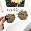 Gafas de Sol de Moda Estilo Similar para Mujer Retro Rosa Océano Gafas de Sol Populares en Internet Fotógrafo Callejero Gafas de Sol para Vacaciones