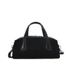 Bolso de hombro retro de gamuza transfronterizo, nuevo estilo otoño/invierno, bolso tipo bowling simple y ligero, bolso de hombro para mujer