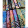 Tejido de encaje de moda brocado, a partir de 100 yardas, tarda 5-6 días