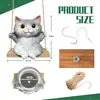 Artesanía de Resina Nueva Transfronteriza Adornos de Animales Decoración de Jardín Dibujos Animados Lindos Suculentas Búho de Escritorio Maceta de Flores