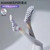 Calcetines de yoga de verano para mujer, calcetines especiales antideslizantes para Pilates con suelas de silicona, calcetines cortos para fitness y deportes en interiores