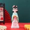 Traje Tang antiguo corazón de niña edad floreciente Fanghua muñeca niña de mano para enviar regalos de cumpleaños a novias regalos de decoración de escritorio