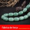 Vendas Diretas da Fábrica Acessórios para Bijuterias DIY Atacado Contas Espaçadoras de Aventurina Natural Contas Topo Contas de Balde de Aventurina Verde