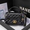 Bolsa Feminina 2025 Nova Celebridade da Internet Bolsa de Mão Pequena Fragrância Losango Ombro Transversal para Mulheres