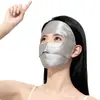 Mascarilla de Protección Solar 100% Seda de Morera para Mujer, Protección UV Facial Completa para Primavera y Verano, Esencial para Conducir, Mascarilla Facial de Seda para el Sol