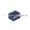 2,54 espaçamento fêmea 2X4Pin duplo conector de teste patch 2.0 espaçamento 90 graus de plástico 7.2 resistência a altas temperaturas