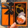 Llavero colgante de flor de luna llena del Festival de Medio Otoño de dibujos animados, colgante creativo del Festival de la Luna, lindo colgante para mochila, regalo pequeño al por mayor