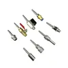 Boquilla de Metal para Soplador de Manguera Larga y Puntiaguda Tubo Ajustable en Forma de Serpiente Boquilla de Chorro Boquilla para Soplar Línea Recta de un Solo Agujero