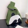 Panda Nova Bolsa Tricotada Lembrança Turística de Chengdu Presente Acompanhante Bolsa de Mão Guofeng para Menina Bolsa de Mão Tecida