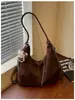 Bolso Retro de Gamuza de Gran Capacidad para Mujer 2026 Nuevo Otoño Invierno Bolso Cruzado Casual Estilo Coreano Multiusos de un Solo Hombro para Viajar al Trabajo