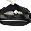 Bolso de Hombro para Mujer Comercio Exterior Nuevo Cuero Suave Moda Versátil Doble Capa Bandolera Estilo Coreano Gran Capacidad Cuero Lavado Bolso Pequeño
