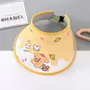 Chapéus Finos de Verão para Crianças, Chapéus de Proteção Solar Fofos e Adoráveis para Meninas, Meninos e Bebês, Chapéus com Viseira Solar, Chapéus de Sol da Moda