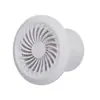 Ventilador de exaustão para banheiro para uso doméstico, ventilador de ventilação de teto econômico, ventilador de exaustão para armário de vidro de banheiro, silencioso e à prova d'água