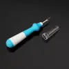 Nuevo estilo pelacables pelacables ahorrador de mano afilado multicolor pelacables recubierto de pegamento cortador de hilo para punto de cruz accesorios de costura