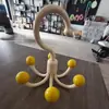 Nuevo Gancho Giratorio para Dormitorio Seis Garras Antideslizante Gancho Multifuncional para Sombrero Ropa Interior Correa Gancho Estante para Secar Ropa del Hogar