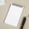 Caderno com Encadernação Espiral em Estoque, Caderno Simples Espesso Personalizado para Reuniões de Escritório, Bloco de Notas com Pauta Específico para Estudantes com Acabamento Fosco