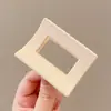 Pinza para el cabello de lujo de alta gama en color marrón, tamaño grande nuevo para cabello grueso, pinza de tiburón para recogidos en la parte posterior de la cabeza, accesorio para el cabello de uso diario