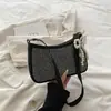 Bolso con Lazo y Pedrería para Mujer 2026 Nuevo de Moda Versátil Bolso de Hombro/Debajo del Brazo Bolso Cruzado Casual para Viajes
