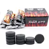 Carbón de ignición de quema rápida carbón 60 piezas carbón de barbacoa fácil de quemar olla caliente exterior cocina té carbón de madera frutal doméstico carbón de bambú carbón de shisha