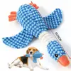 Juguete para perro patito amarillo pequeño, resistente a la masticación, autoentretenido, peluche para gato que alivia el aburrimiento, juguete de nudo, juguete para mascotas al por mayor