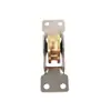 Riel para puerta corredera de armario con ruedas de cobre, accesorios de ruedas superior e inferior de acero inoxidable para puerta corredera, suministro directo del fabricante