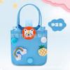 Bolsa de Presente Mão de Bebê Lua Cheia Cem Dias Um Ano Velho Caixa de Presente Boneca de Desenho Animado Fofa Bolsa de Feltro Saco de Doces Lanche