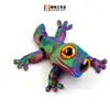 Modelo de animal camaleón gecko de ojos grandes realista impreso en 3D con articulaciones móviles adorno de lagarto transfronterizo YX