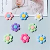 Color Sólido Brillante Flor Puntiaguda DIY Pegamento de Crema Funda para Teléfono Móvil Pinza para Cabello de Coche Eléctrico Flor para Zapatos Joyería Accesorios de Resina Venta al por Mayor