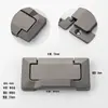 Tirador de Anillo Invisible para Puerta de Armario con Cajón sin Perforaciones, Tapa Blanda, Oscuro, Moderno y Sencillo