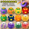 Spinner de Dedo Grande de Apertar e Girar com Modo Duplo de Jogo, Brinquedo de Bola de Apertar e Girar para Alívio do Estresse, Brinquedo Criativo para Alívio do Estresse