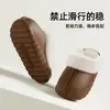 Nuevas Pantuflas de Algodón Transfronterizas 2025 con Terciopelo para Mantener Caliente y Sentir Como si Estuvieras Pisando Mierda, Pantuflas de Casa para Interiores, de Suela Gruesa, Todo Cubierto para Mujeres