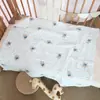 Toalla de Baño de Gasa de Alta Densidad de 6 Capas 110*110cm para Recién Nacidos, Bebés y Niños, Transpirable y Suave